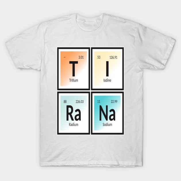 Element of Tirana City T-Shirt by Maozva-DSGN